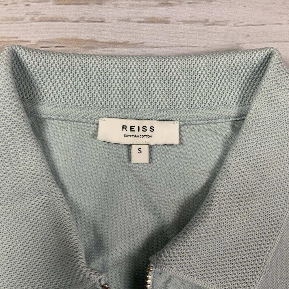 Men's Light Blue Polo Shirt - Picture 3 of 10